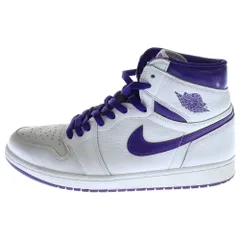 NIKE (ナイキ) WMNS AIR JORDAN 1 RETRO HIGH OG COURT PURPLE CD0461-151 ウィメンズ エアジョーダン 1 レトロ ハイ OG コート パープル ハイカットスニーカー US11.5/28.5cm