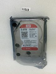 3TB SATA 3.5 インチ HDD WESTERN DIGITAL WD30EFRX 3000GB 3.5インチ ハードディスク 5400回転 中古 使用時間9373時間