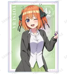 【中古】キャラカード 中野四葉(B) 「五等分の花嫁∽ 描き下ろし 衣装交換ver. 第2弾 トレーディングアクリルカード」