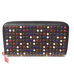 ⭐️ 極美品 ルブタン パネトーネ ラバー ラウンドファスナー 長財布 鑑定済 付属付 極美品 ルブタン パネトーネ ラバー ラウンドファスナー
