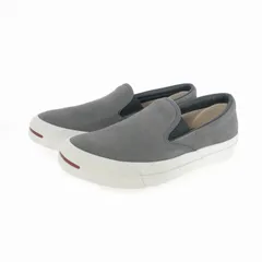 グラフペーパー Graphpaper × CONVERSE 24AW JACK PURCELL SLIP-ON スリッポン スニーカー 靴 US7.5 26cm グレー 1SE247のサムネイル