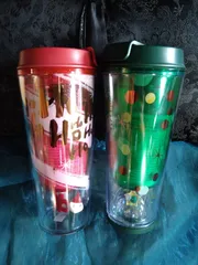 【新品未使用】貴重レア 台湾スタバ限定 クリスマスタンブラー セット