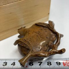 瀧口政満 木彫 彫刻 リーフ 葉っぱ ブローチ アクセサリー - メルカリ