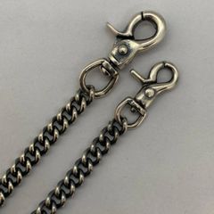 NANAさま専用 銀厚ウォレットチェーン 50cm×2本 ナスカン&Sカン NANAさま専用 銀厚ウォレットチェーン 50cm×2本 ナスカン&Sカン
