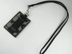 【USED/A】COACHコーチ IDタグ ランヤード