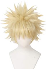 【数量限定】Linfairy 爆豪 コスプレ ウィッグ 耐熱 ウィッグ コスチューム用小物 L120お祭りwig