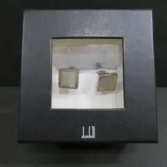 希少✨未使用✨dunhill ダンヒル カフス スクエア ドット シルバーカラー 希少✨未使用✨dunhill ダンヒル カフス スクエア ドット