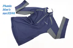 Phenix フェニックス メンズ ジップアップシャツ XS/46 ネイビー ES772LS05 スポーツ トップス R2505-257のサムネイル