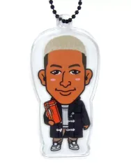 【中古】キーホルダー・マスコット(男性) 関口メンディー(EXILE) クリアチャーム White Day 2018 ver. EXILE TRIBE STATION オンラインカプセル