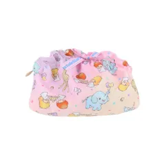 リトルツインスターズ コスメポーチ フリルポーチ レトロ サンリオ サンスター文具 小物入れ 化粧ポーチ キャラクター グッズ 