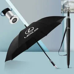 LEXUS レクサス 長傘 晴れ雨兼用 黒 ブラック ケース付き 2025年最新】レクサス 傘の人気アイテム - メルカリ