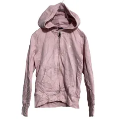 POLO RALPH LAUREN ジップアップ ロゴスウェット パーカー キッズ 110～ ライトピンク ポロラルフローレン 古着卸 アメリカ仕入 a612-5585