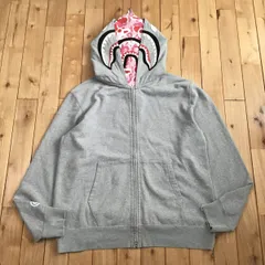 2025年最新】APE パーカー シャーク グレーの人気アイテム