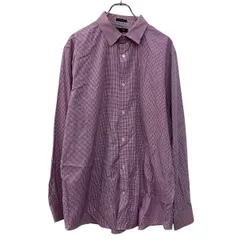 BANANA REPUBLIC 長袖 チェックシャツ XL バナナリパブリック ボタン スリムフィット コットン100% カジュアルシャツ 春物 a710-6285のサムネイル