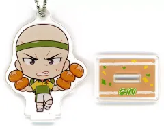 【中古】キーホルダー 石田銀 「GiGO コラボカフェ 新テニスの王子様 スタンド付きデフォルメアクリルキーホルダー ～四天宝寺・聖ルドルフver.～」