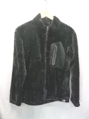 ◇ ⊆ FieldCore フィールドコア ファー 長袖 ブルゾン サイズL ブラック系 メンズ E  【1508060006400】