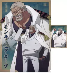 【中古】クリアファイル モンキー・D・ガープ A4クリアファイル＆ステッカー 「一番くじ ワンピース 絶対的正義」 G賞