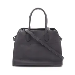 ザ ロウ THE ROW ハンドバッグ SOFT MARGAUX 12 W1586L113 ダークネイビー レザー ソフトマルゴー12 レディース Used Aのサムネイル