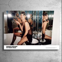 特別限定額装作品/Kate Moss face/ケイトモス/マリオ テスティーノ