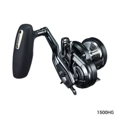 SHIMANO - 【中古/美品】 シマノ 17 オシアジガー 1500PG 嶋田工房ハンドル90mm、AE85ノブ付 （2）  /M337M 2000NRHG OCEA JIGGER F CUSTOM オシアジガーFカスタム SHIMANO