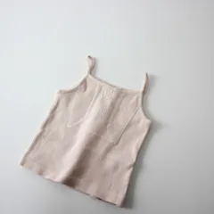 未使用 キッズ mina perhonen ミナペルホネン merengue キャミソール 80/ピンク 子ども服【2400013314268】のサムネイル
