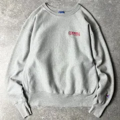 00s Champion カレッジ ロゴ 刺繍 リバースウィーブ スウェット トレーナー XL / 00年代 オールド チャンピオン 霜降り グレー