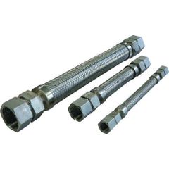 トーフレ　ＦＴＡＰ　袋ナット付溶接型フレキ　継手ステンレス　オスＸオス　１０ＡＸ３００Ｌ