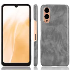 arrows We2 ケース F-52E レザー ハード ケース 【Color】グレーのサムネイル