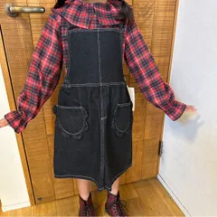 SALEスカラップポケットジャンパースカート