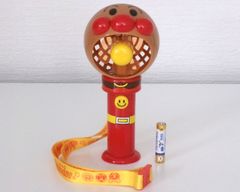 [NI] アンパンマン　おでかけ せんぷうき　ハンディファン　扇風機　携帯用　ストラップ付き