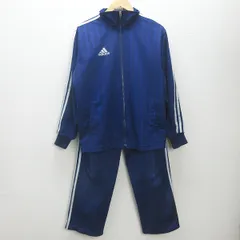 H■90s■アディダス/adidas スリーストライプ ジャージ上下セットアップ【M】紺/MENS■38【中古】