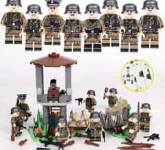 ブロックのおもちゃ レゴ互換 ミリタリーミニフィグシリーズ【ドイツ軍】 02