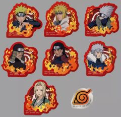 [중고] 씰·스티커 키노바 숨겨진 마을 스티커 세트(8장 세트) [이치반 쿠지 NARUTO-나루토- 질풍전 연결되는 생각] I상