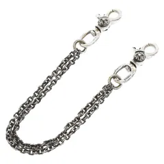 CHROME HEARTS (クロムハーツ) 2クリップショート 二連ペーパーチェーン ウォレットチェーンのサムネイル