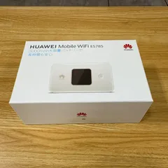 新品・未開封品 HUAWEI Mobile WiFi E5785 ホワイト03 HUAWEI ファーウェイ Mobile WiFi 3 E5785-320A モバイル