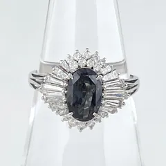 23-4】クンツァイト ダイヤモンド リング 5.85ct D0.08ct-