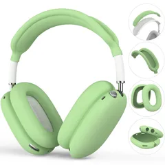 保護カバー付き！美品　Airpods Max Green 緑 2025年最新】airpods max グリーンの人気アイテム - メルカリ