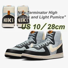 NIKE FJ4198-001 ハイカットシューズ グレー/ブラック/ホワイト NIKE TERMINATOR HIGH/ナイキ ターミネーター HIGH GREY