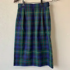 【新品】ヨークランド グレンチェック スカート 新品】ヨークランド グレンチェック スカート