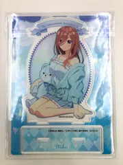 ♪) 中野三玖 BIG アクリルスタンド  五等分の花嫁∬ あたりつきラッキー 缶バッジ BOX あたり景品 [30]