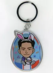 【中古】キーホルダー・マスコット(男性) 小林直己(三代目 J SOUL BROTHERS) プチキャラメタルキーホルダー イースター2019 ver. EXILE TRIBE STATION オンラインカプセル