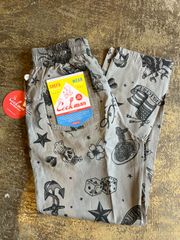 や*！様 新品 Evisu エヴィス 総柄 カモメ 大黒 バギー デニム 38