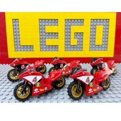 ☆バイク☆ レゴ　乗り物　レーシングバイク　オートバイ　レーサーズ　サーキット
