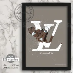 額縁付き ルイヴィトン オマージュポスター Cg4Mye2db22Jsf7THyR3PL.jpg@jpg
