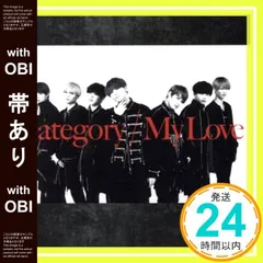 【帯あり】Category / My Love＜TYPE-C＞ [CD] ONE N' ONLY_07