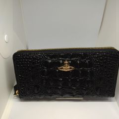 361黒値下げ！ヴィヴィアンウエストウッド長財布 アウトレット品 かわいい 361黒ヴィヴィアンウエストウッド長財布ブランドVivienne