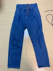 【ジーナシス】ハイウエストデニム