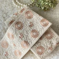 No.29 幅12.5cm＊50cm＊インド刺繍リボン 太幅