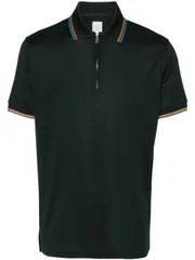 PAUL SMITH シグネチャーストライプコットンポロシャツ 送料無料