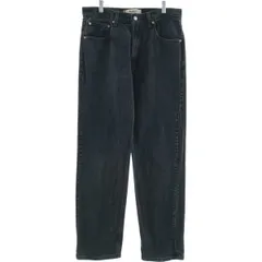 古着 リーバイス Levi's 550 RELAXED FIT ブラックデニム テーパードデニムパンツ メンズw33相当/eaa418225